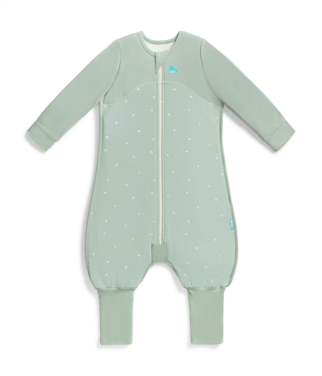 Sleep Suit & Romper Bundle | 1.5 TOG | Olive Twigs | Deep Olive