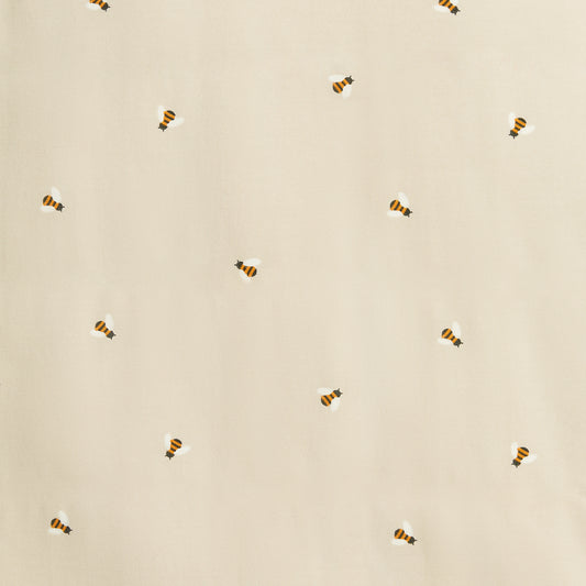 Sleep Suit Long Sleeve 2.5 TOG Cotton Oatmeal Bees