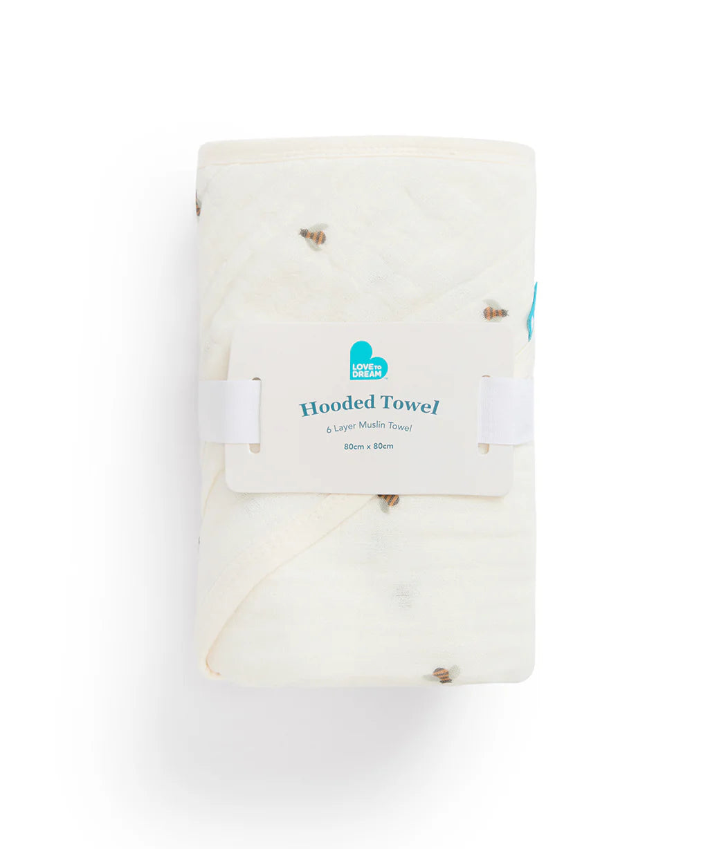 Newborn Essentials Bundle | Swaddle Up 0.2 TOG | Bib | Wash Cloth | Burp Cloth | Hooded Towel | Olive Stripe