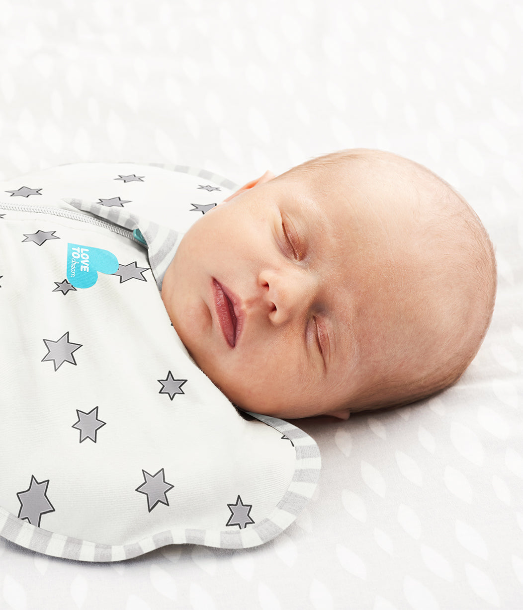 Swaddle Up™ 0.2 TOG (24-27°C) Cream Superstar Viscose from Bamboo