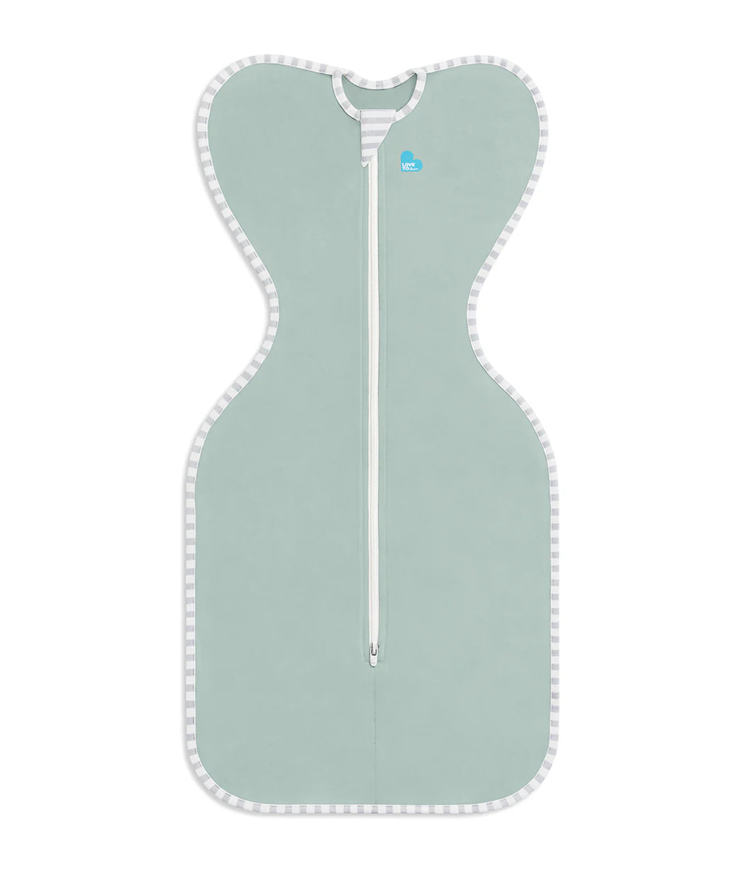 Newborn Essentials Bundle | Swaddle Up 0.2 TOG | Bib | Wash Cloth | Burp Cloth | Hooded Towel | Olive