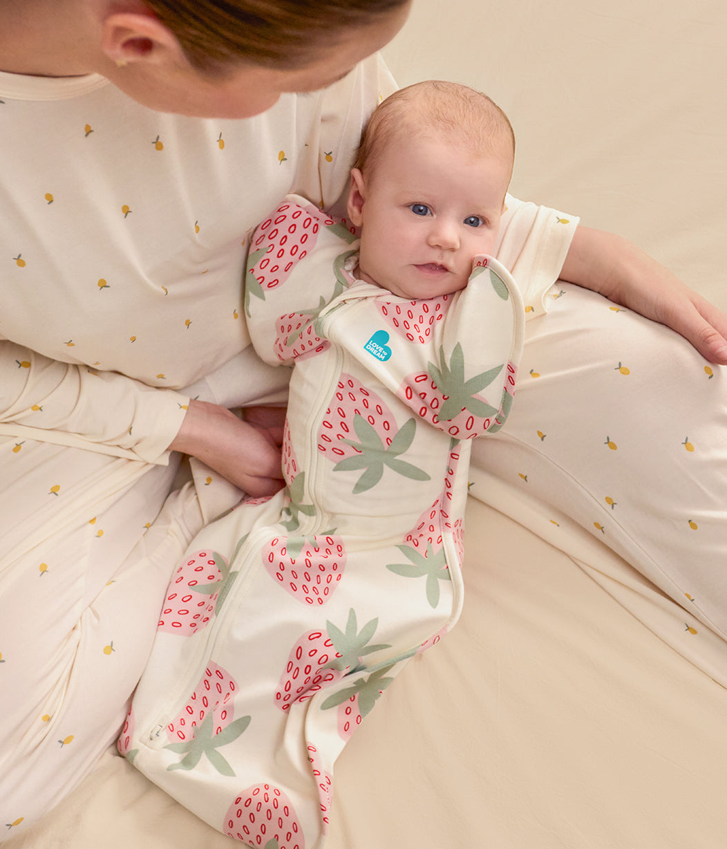 Swaddle Up™ 1.0 TOG Original Cotton Cream Bumper Crop