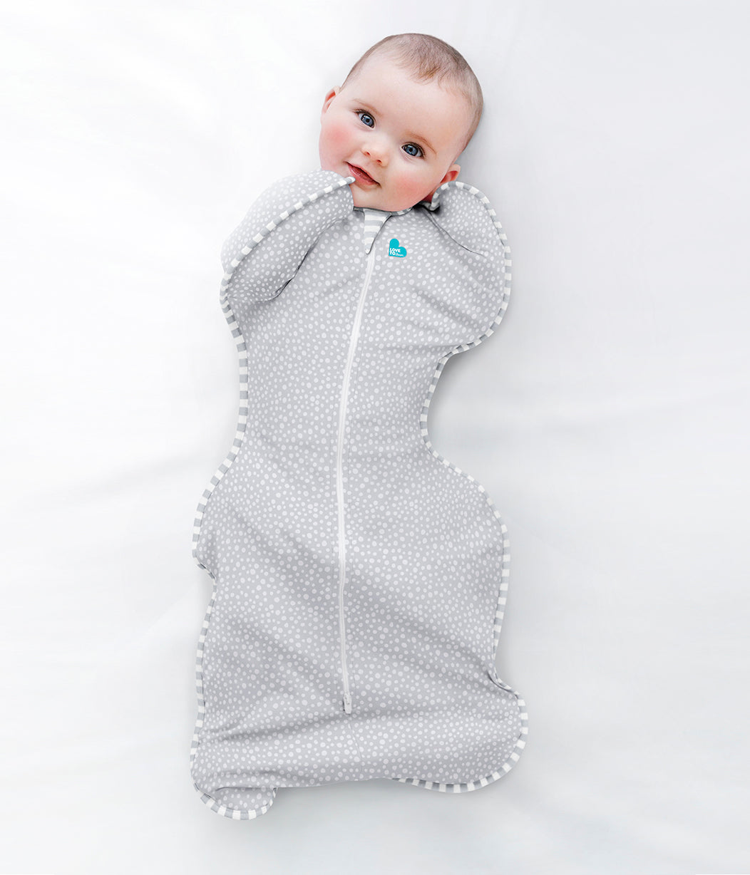 Swaddle Up™ Bamboo 1.0 TOG Grey Dot