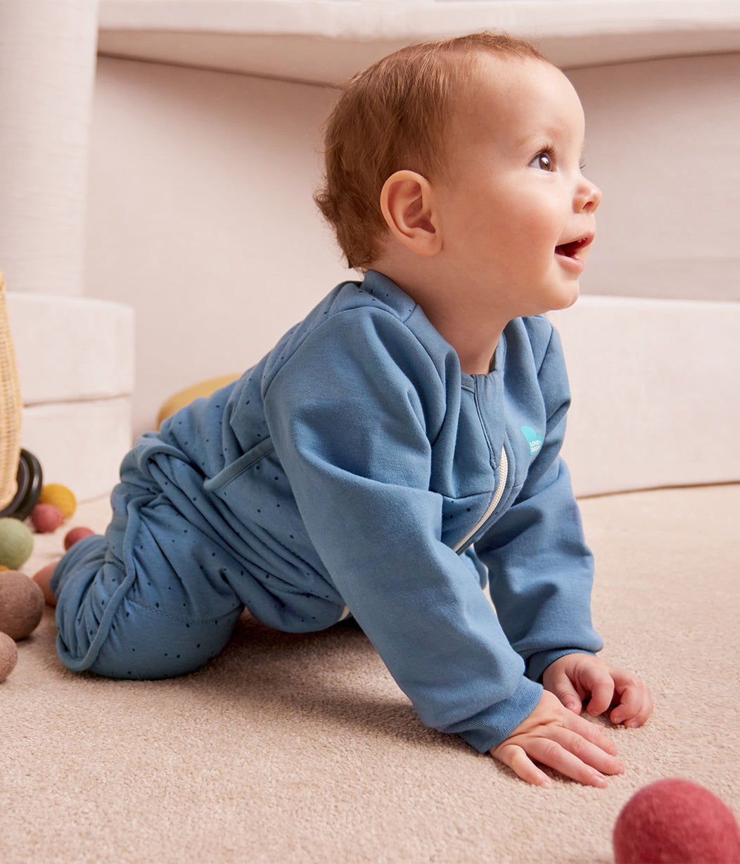 Sleep Suit Bundle | 1.5 | 2.5 TOG | Olive Twigs 2 | Blue Pebbles