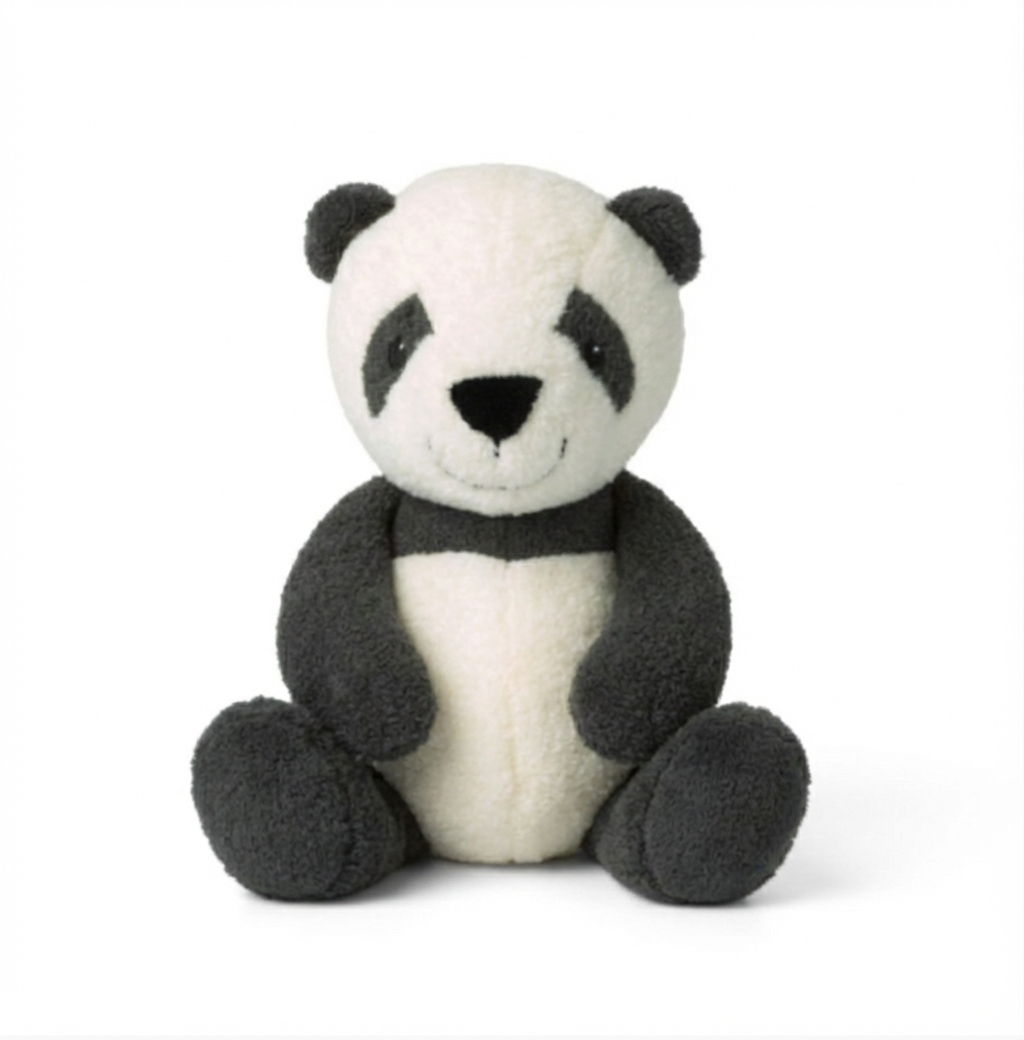 Plush Toy Panu the Panda Black & White 22cm WWF