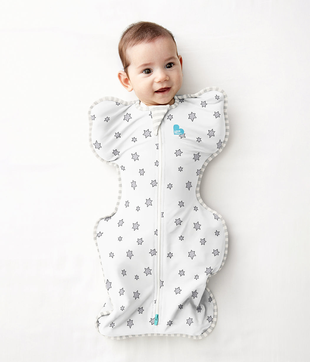 Swaddle Up™ 0.2 TOG (24-27°C) Cream Superstar Viscose from Bamboo