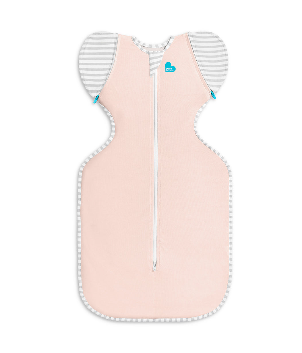 Swaddle Up™ Transition Bag 0.2 TOG (24-27°C) Light Pink Cotton