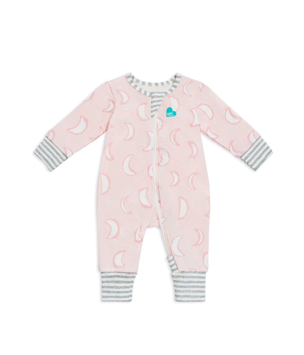 Footless Romper Eclipse Dusty Pink