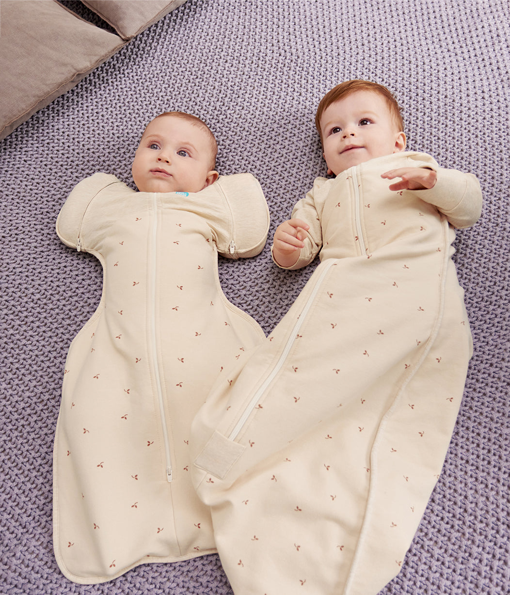 Swaddle Up™ Transition Bag 1.5 TOG Cotton Oatmeal Twigs