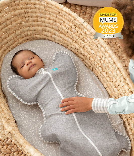 Swaddle Up™ 1.0 TOG Cotton Grey