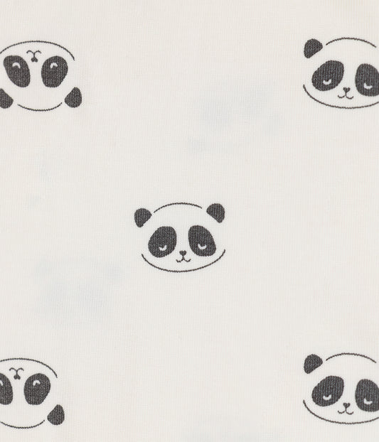 Romper Viscose from Bamboo Cream Sleepy Pandas