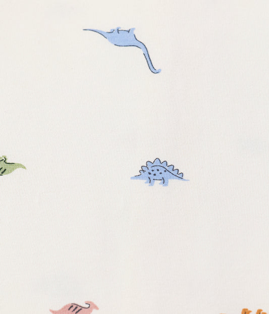 Romper Viscose from Bamboo Cream Dino Snore