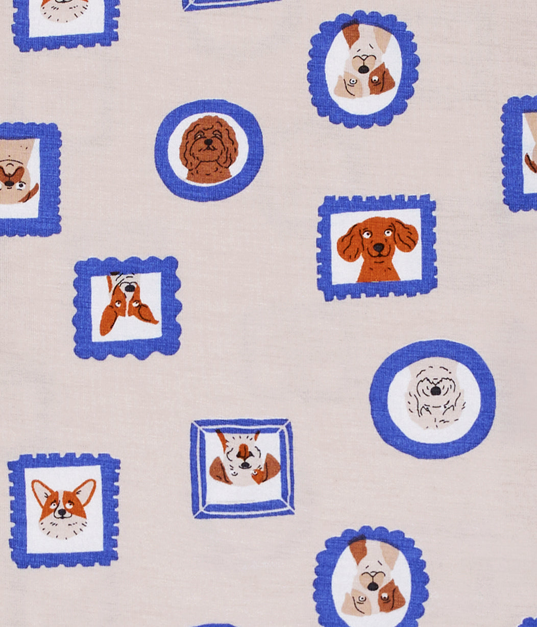 Swaddle Up™ 1.0 TOG Original Cotton Tan Puppy Portrait