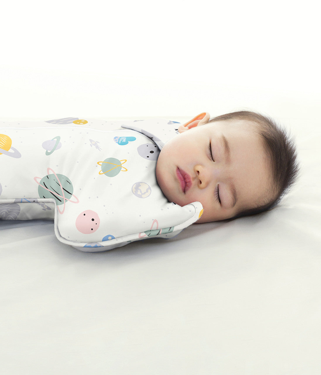 Swaddle Up™ 0.2 TOG Cotton White Space