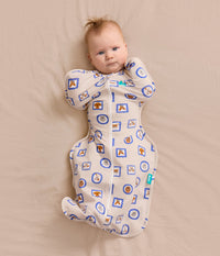 Swaddle Up™ 1.0 TOG Original Cotton Tan Puppy Portrait