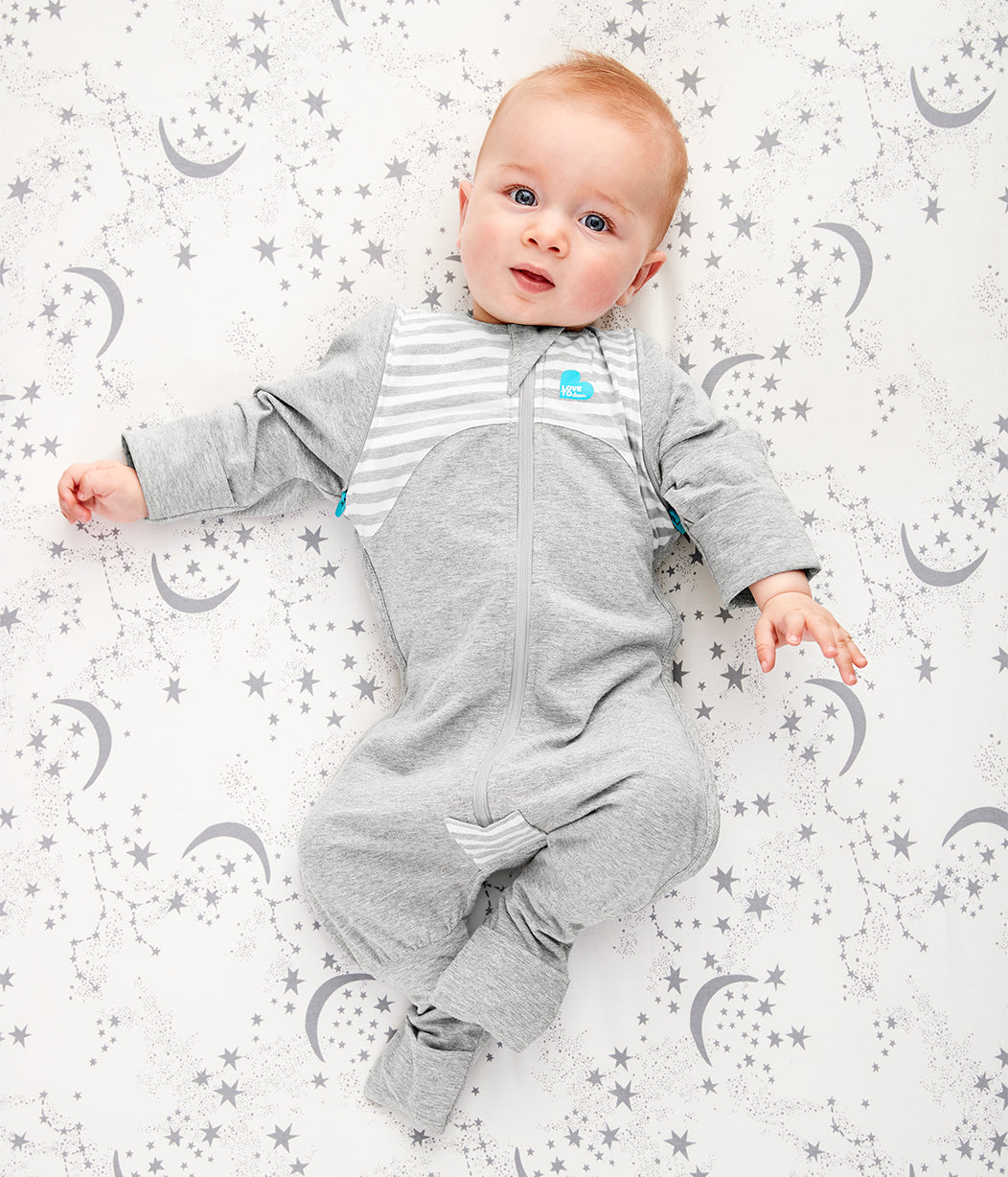 Swaddle Up™ Transition Suit 1.0 TOG (20-24°C) Grey Original Cotton