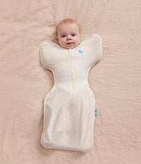 Swaddle Up™ 0.2 TOG Cotton Tan Breton Stripe