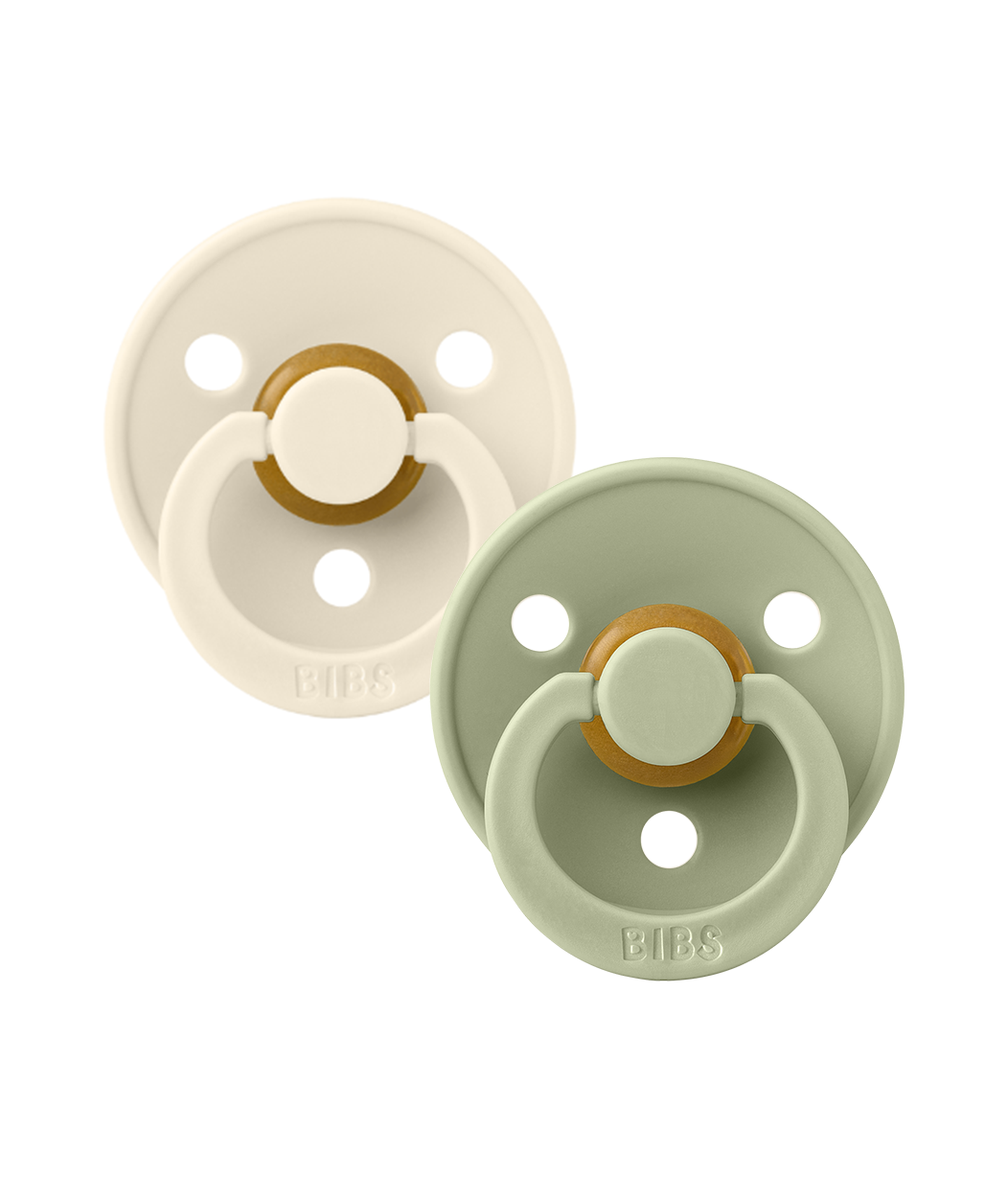 BIBS® Dummies 2 Pack Symmetrical Ivory/Sage