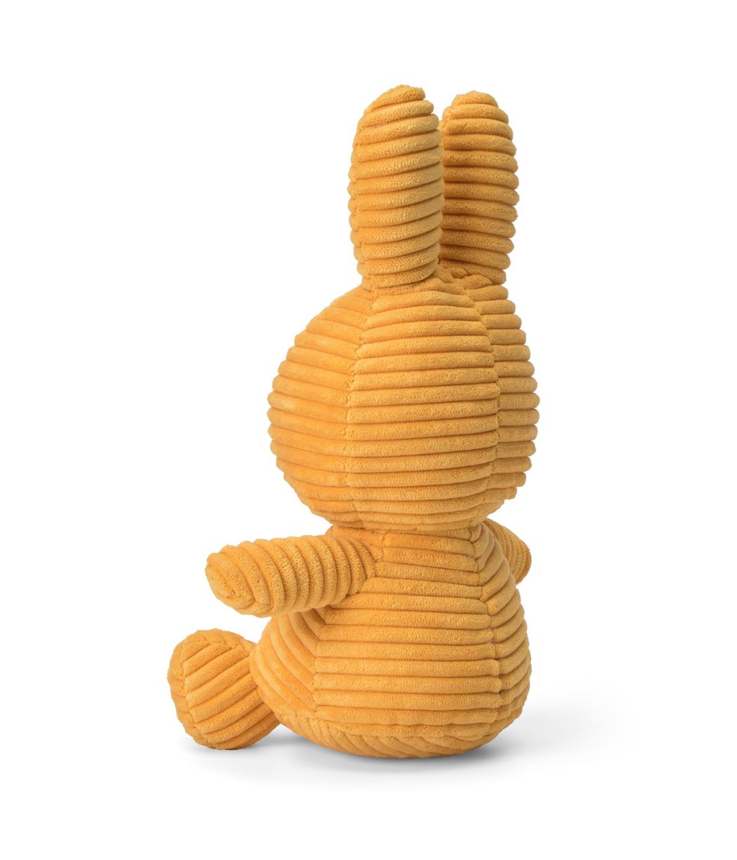 Miffy Eco Plush Toy 23 cm Corduroy Yellow