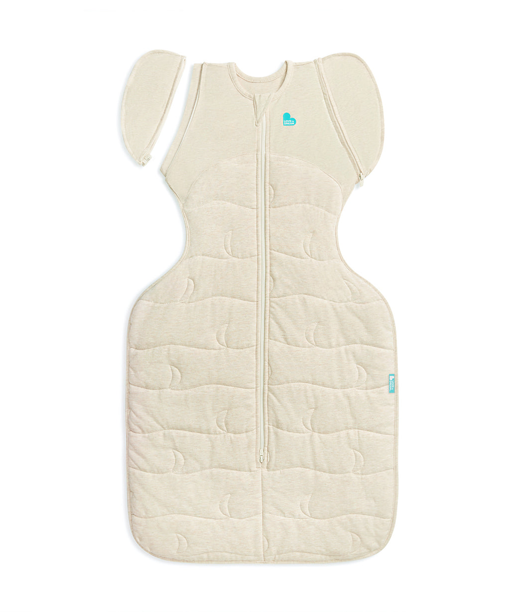 Swaddle Up™ Transition Bag 3.5 TOG Cotton Oatmeal Moon Quilting