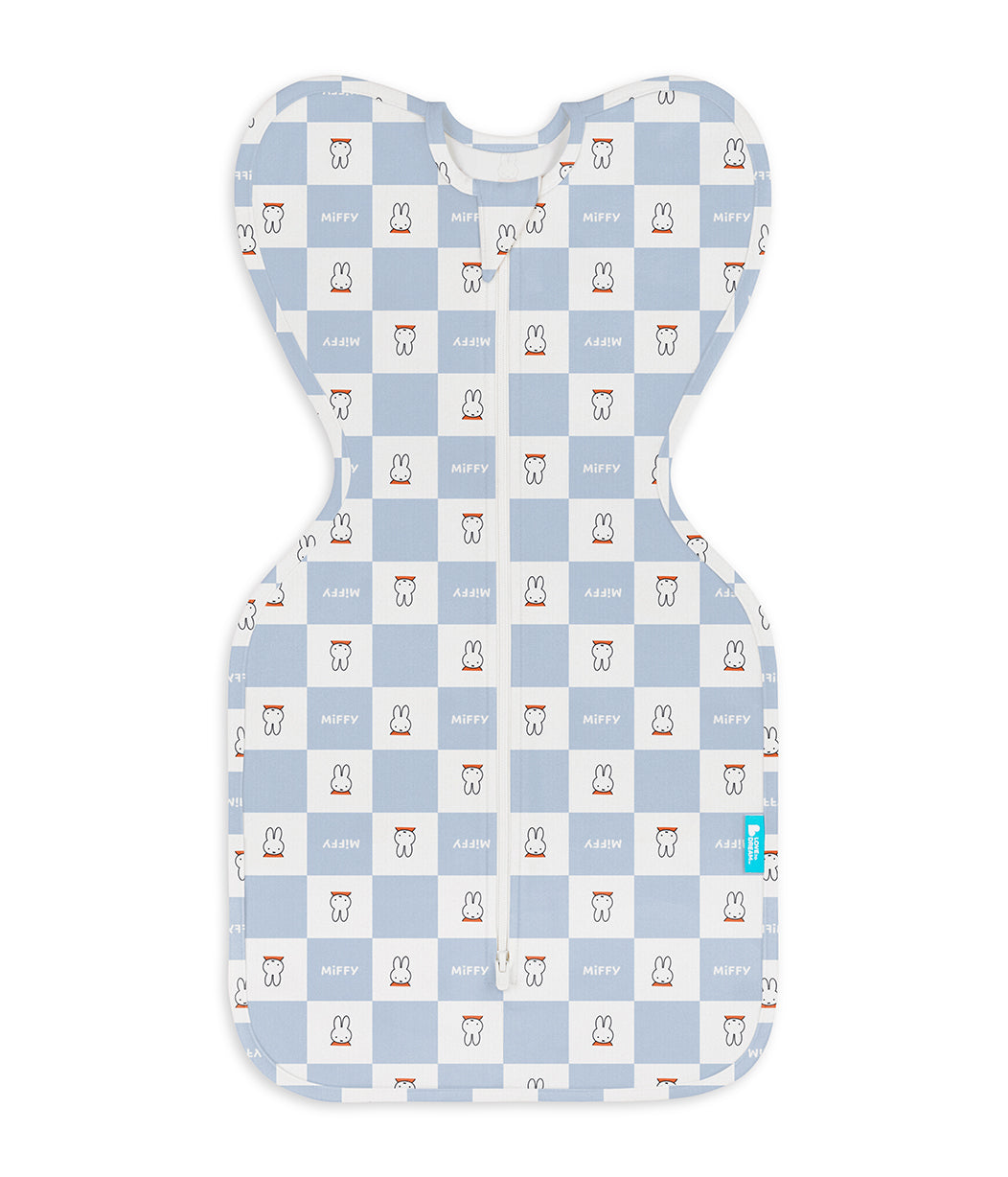 Miffy Swaddle Up Starter Bundle | 1.0 TOG | Blue 2 | Birch Miffy Checker