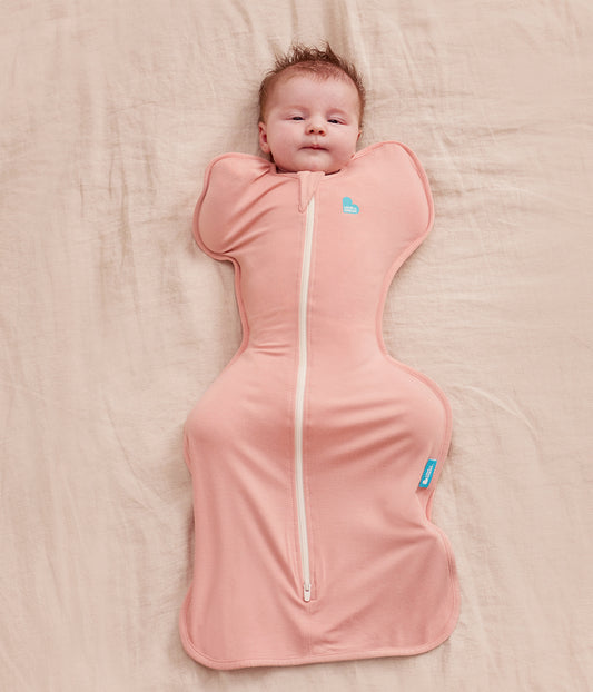 Swaddle Up™ 1.0 TOG Viscose from Bamboo Light Rose