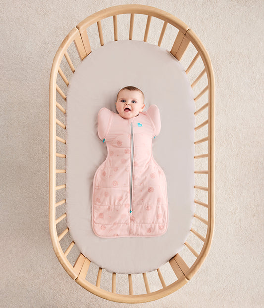 Swaddle Up™ Transition Bag 2.5 TOG Cotton Dusty Pink Little Dreamer