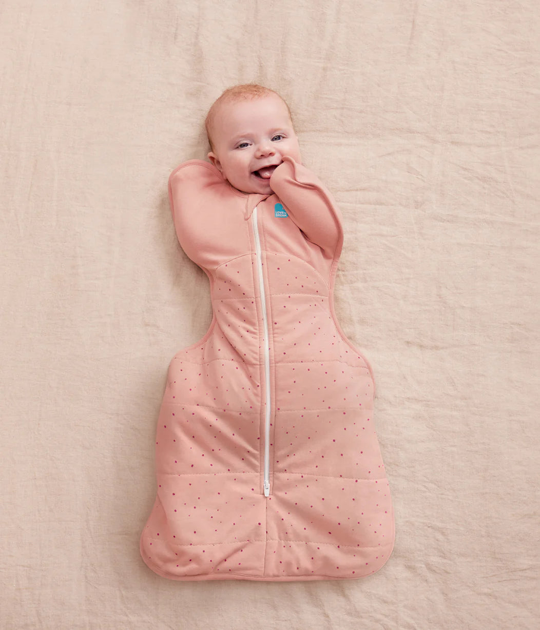 Swaddle Up Starter Bundle | 1.5 | 2.5 TOG | Oatmeal Twigs | Olive Bees | Rose Pebbles