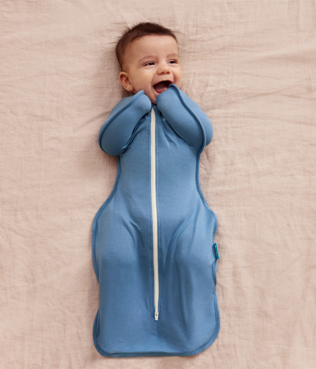 Swaddle Up™ 1.0 TOG Viscose from Bamboo Storm Blue