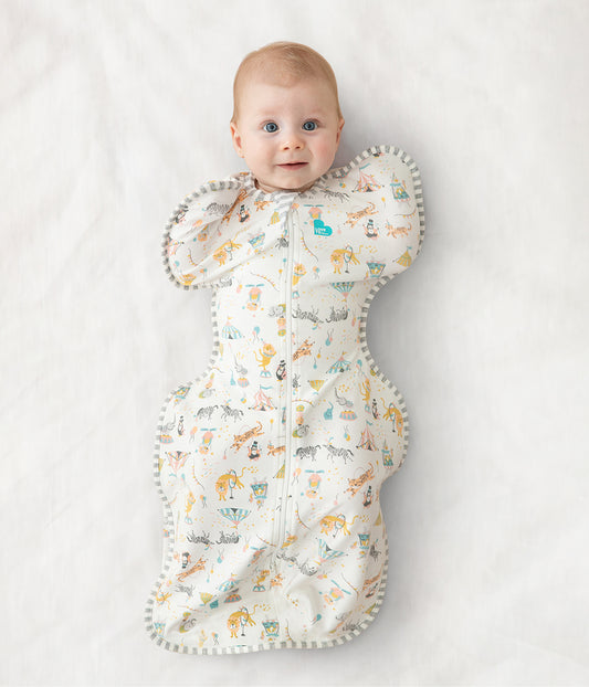 Swaddle Up™ 1.0 TOG Cotton White Circus