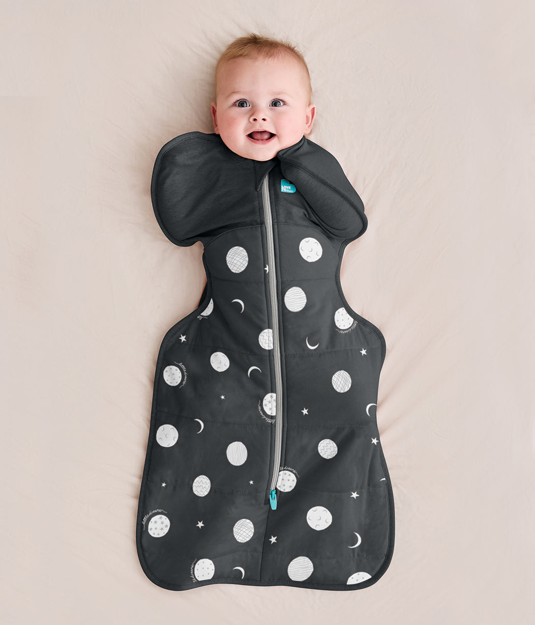 Swaddle Up™ 2.5 TOG Cotton Charcoal Little Dreamer
