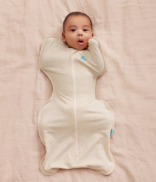 Newborn Essentials Bundle | Swaddle Up 1.0 TOG | Bib | Wash Cloth | Burp Cloth | Hooded Towel | Oat
