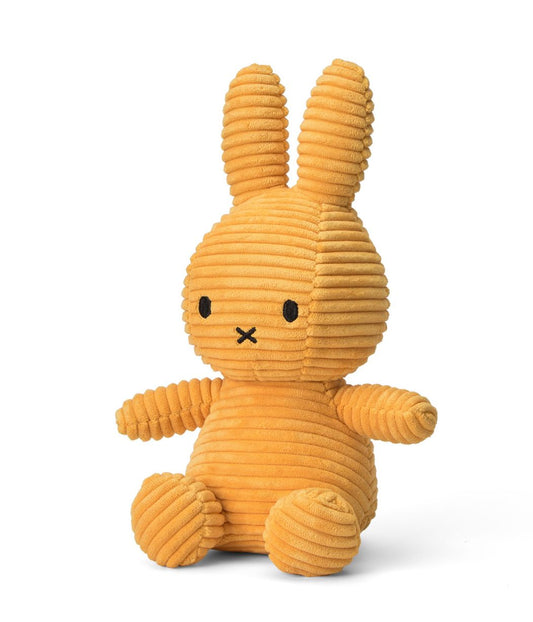 Miffy Eco Plush Toy 23 cm Corduroy Yellow