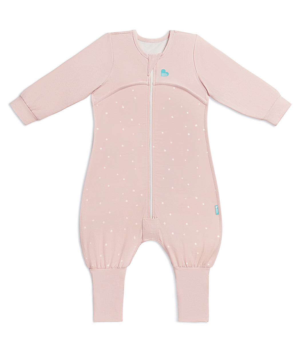 Sleep Suit & Pyjama Bundle | 1.0 TOG | Powder Pink Twinkle | Blush Cherries