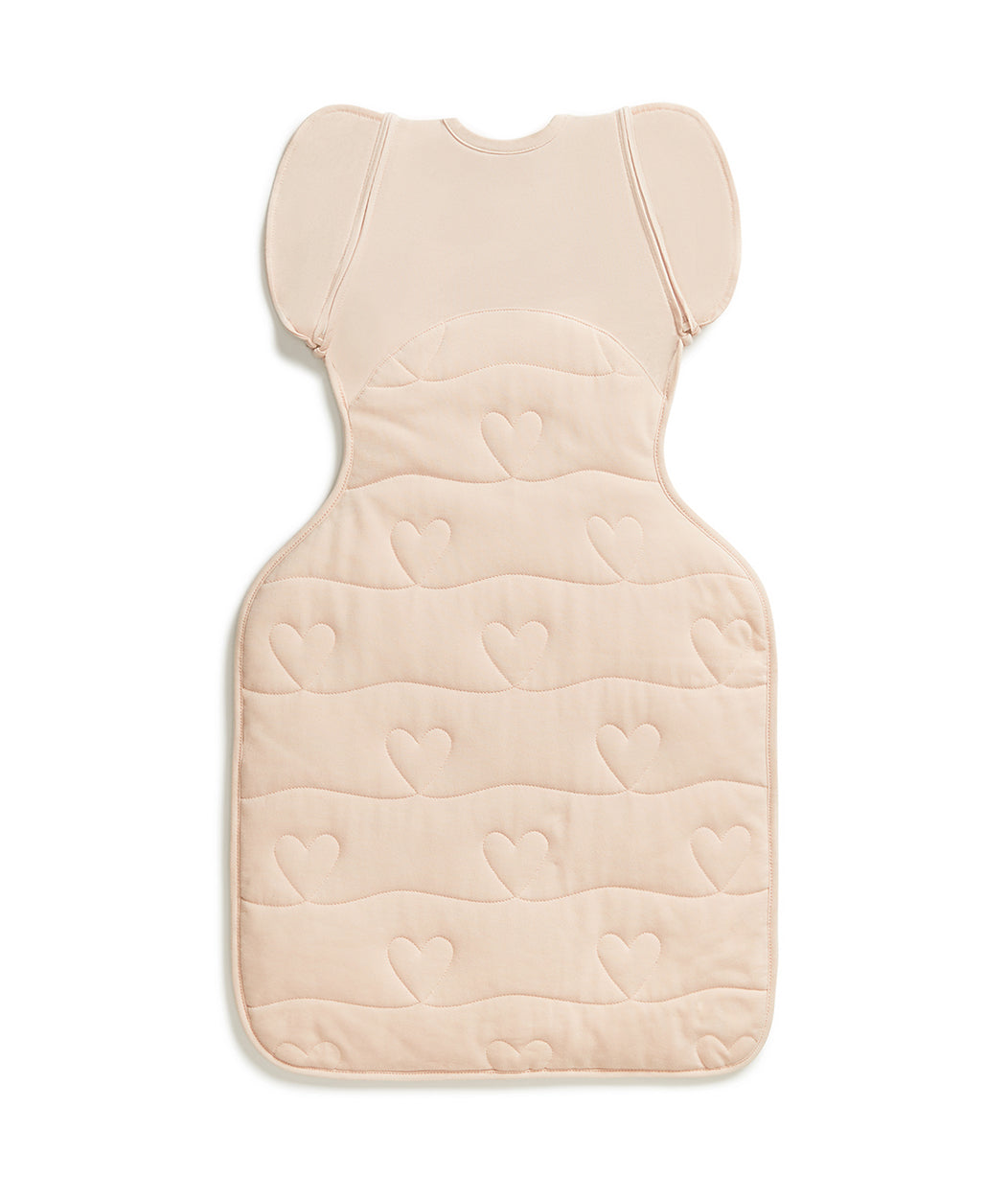 Swaddle Up™ Transition Bag 3.5 TOG Cotton Blush Heart Quilting