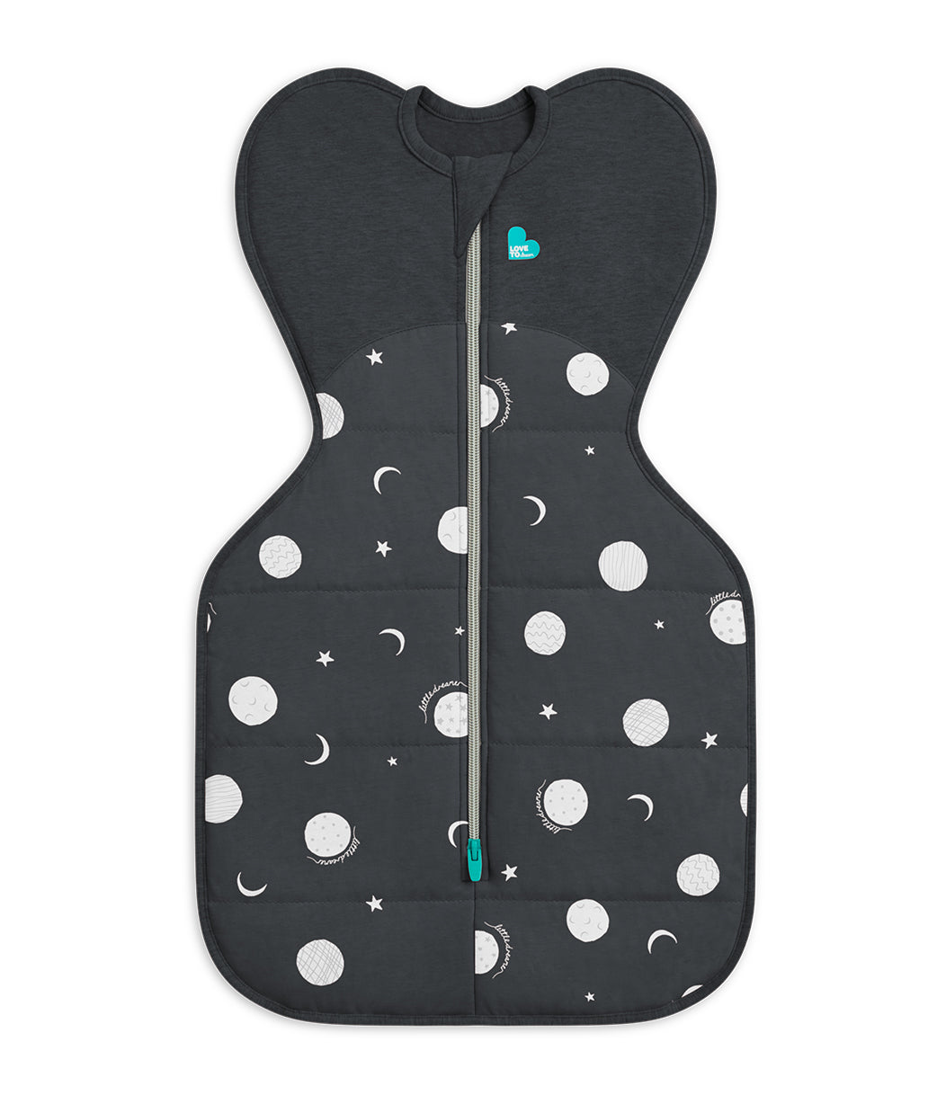 Swaddle Up Starter Bundle | 2.5 TOG | Charcoal Little Dreamer | White Dreamer | Charcoal Lamb