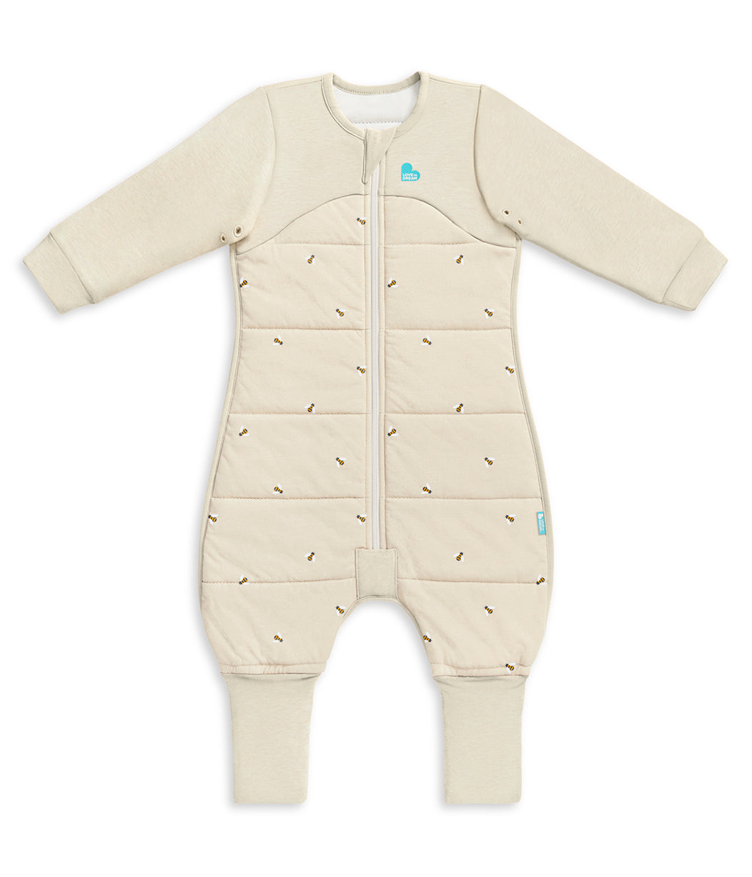 Sleep Suit Bundle | 1.5 | 2.5 TOG | Olive Twigs | Oatmeal Twigs | Oatmeal Bees