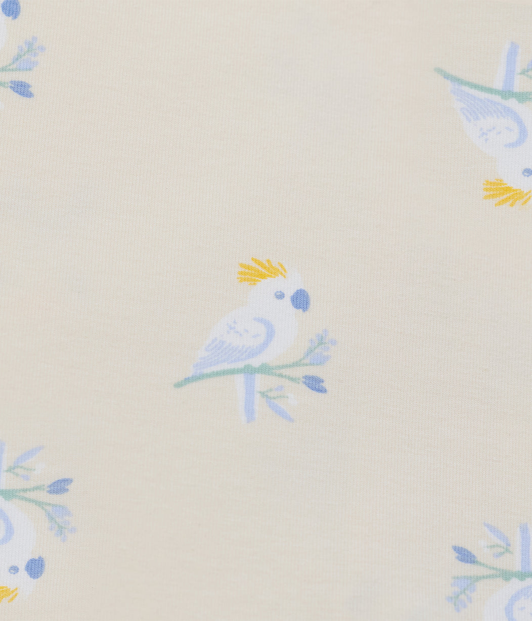 Swaddle Up™ Transition Bag 1.0 TOG Cotton Cream Cockatoos