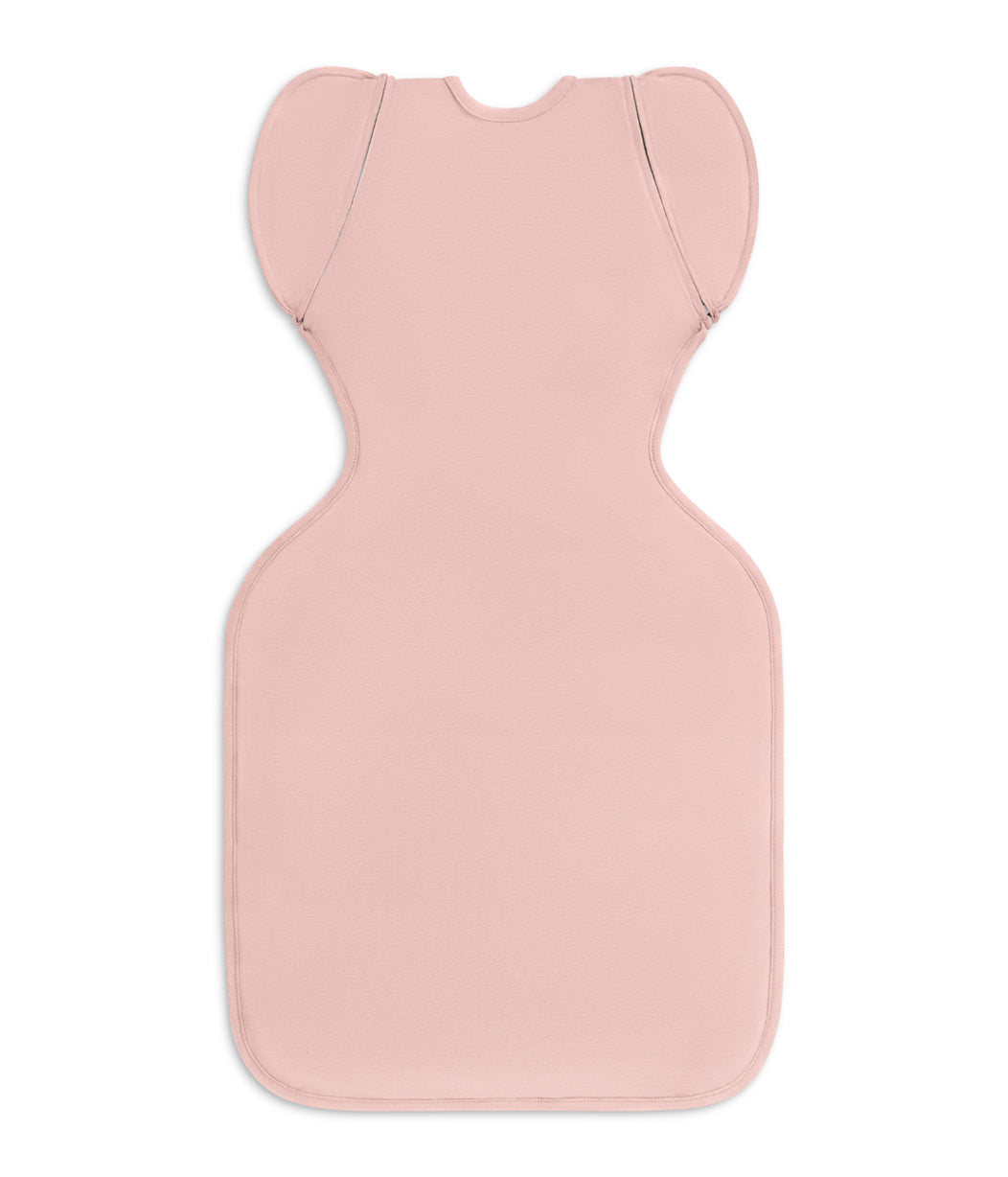 Swaddle Up™ Transition Bag 1.5 TOG Cotton Dusty Pink Moon and Back