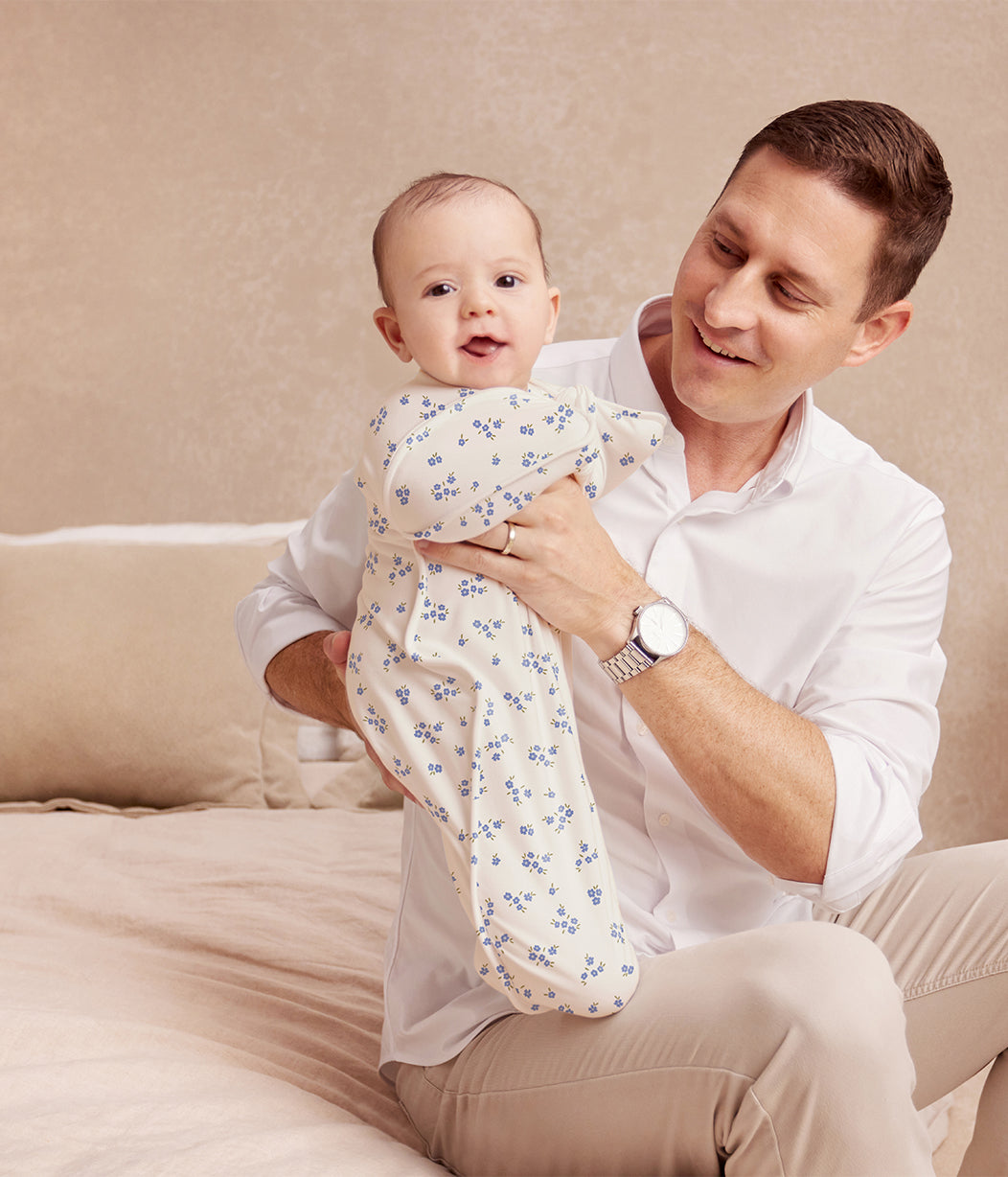 Swaddle Up™ Transition Bag 1.0 TOG Cotton Jacaranda Meadow