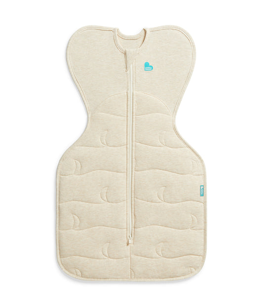 Swaddle Up™ 3.5 TOG Cotton Oatmeal Moon Quilting