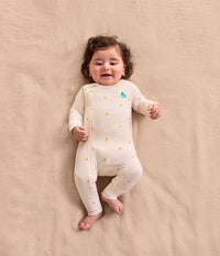 Romper Viscose from Bamboo Cream Lemons