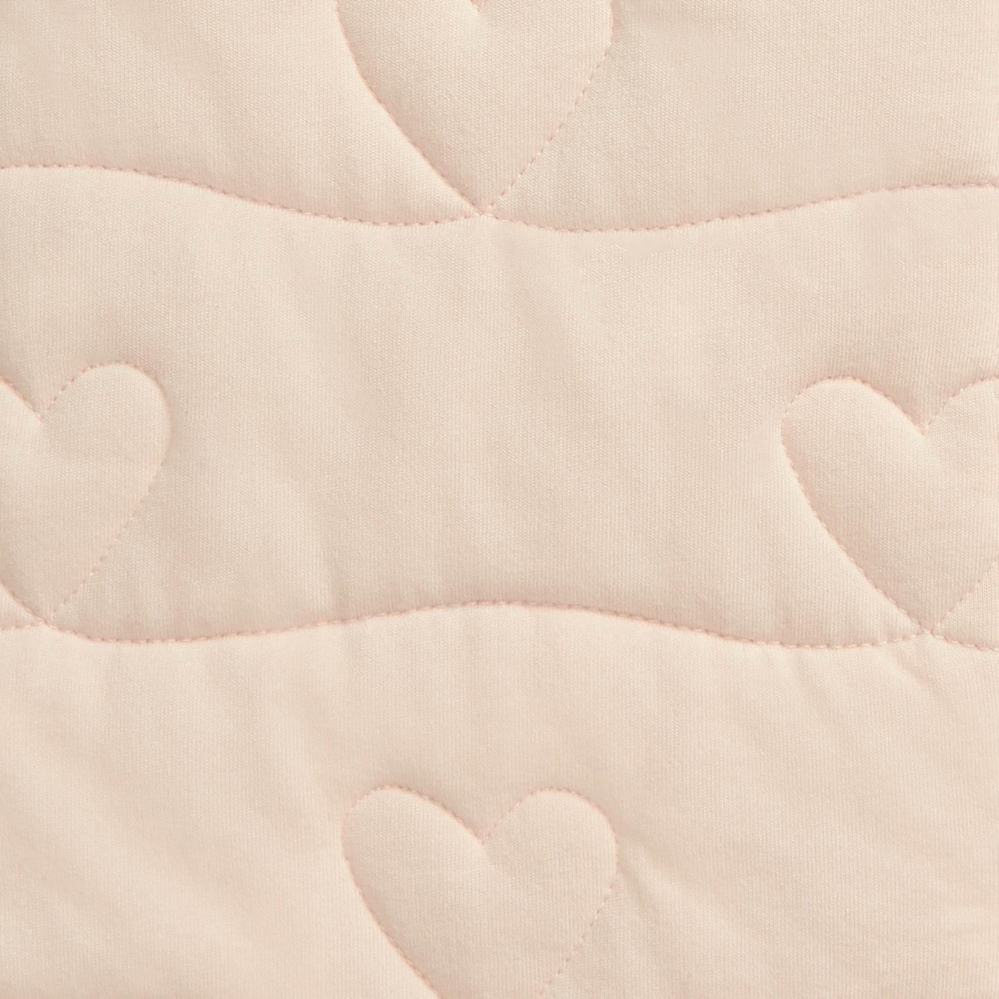 Sleep Suit Long Sleeve 3.5 TOG Cotton Blush Heart Quilting