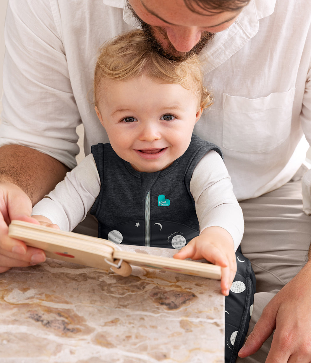 Swaddle Up™ Transition Bag 2.5 TOG Cotton Charcoal Little Dreamer