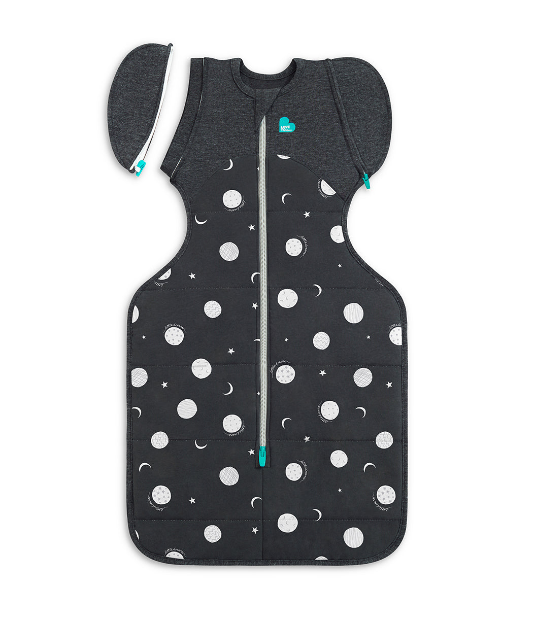 Swaddle Up™ Transition Bag 2.5 TOG Cotton Charcoal Little Dreamer