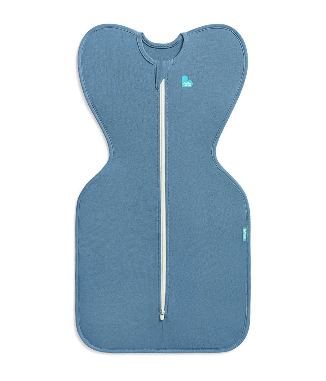 Swaddle Up™ 1.0 TOG Viscose from Bamboo Storm Blue