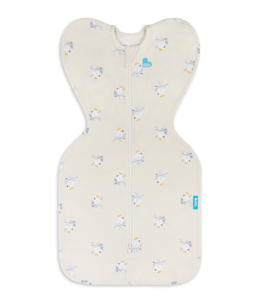 Swaddle Up™ 1.0 TOG Cotton Cream Cockatoos