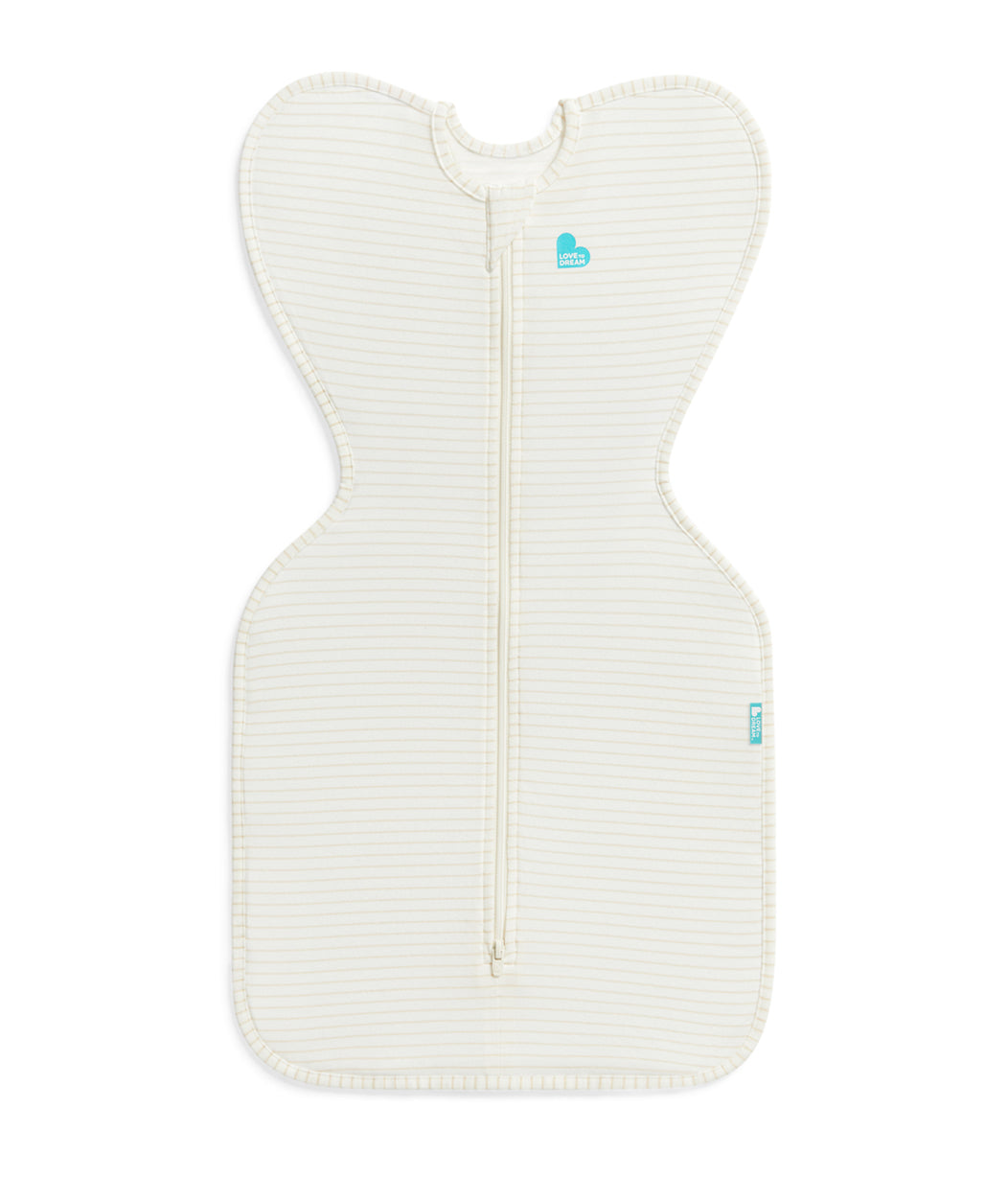 Swaddle Up Starter Bundle 0.2 TOG | Blush | Tan Stripe