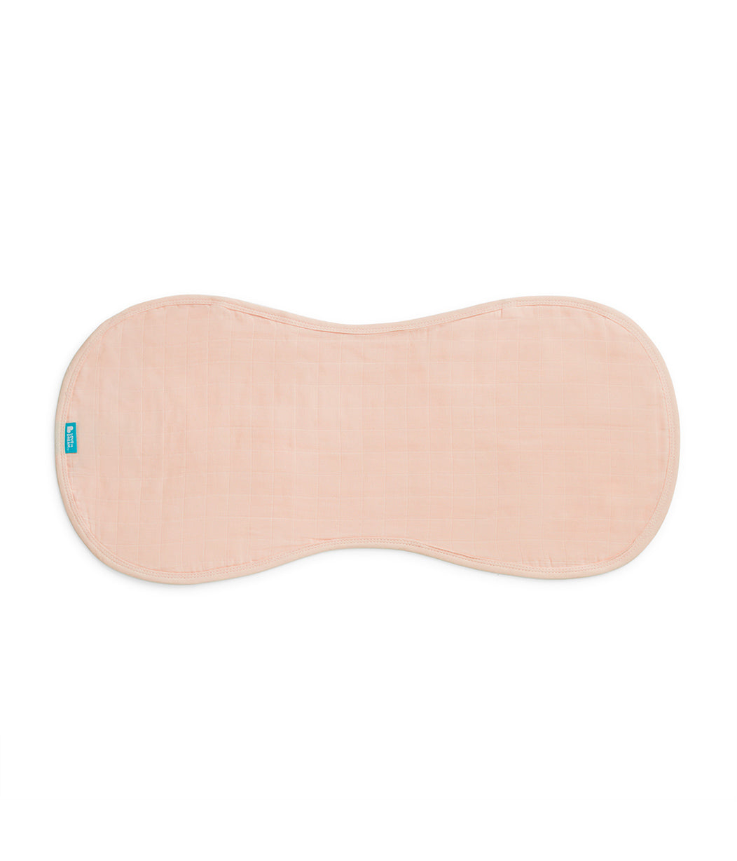 Burp Cloth 2 Pack Cotton Blush Rocket
