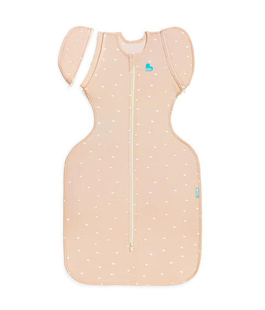 Swaddle Up™ Transition Bag 0.2 TOG Viscose from Bamboo Blush Hearts